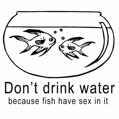 DON'T DRINK WATER Polo Shirt by Shirtuosity