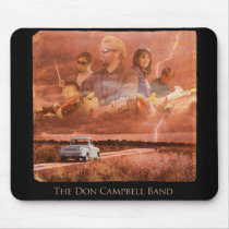 Don Campbell Band Lightning Truck Design Mouse Pad