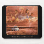 Don Campbell Band Lightning Truck Design Mouse Pad