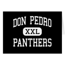 Don Pedro - Panthers - High - La Grange California cards
