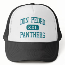 Don Pedro - Panthers - High - La Grange California hats