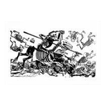 Don Quijote by José Guadalupe Posada Poster