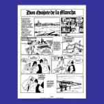 DON QUIJOTE DE LA MANCHA - CÓMIC-Página 01 posters