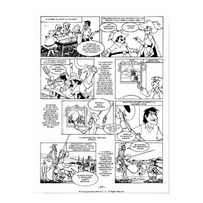 DON QUIJOTE DE LA MANCHA - COMIC-Página 27 Poster by QUIXOTEdotTV