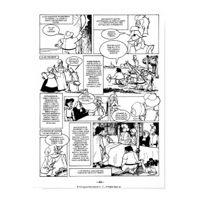 DON QUIJOTE DE LA MANCHA - CÓMIC-Página 40 Poster by QUIXOTEdotTV