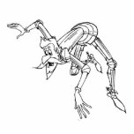 DON QUIJOTE FALLING-KEYCHAIN SCULPTURE PHOTO CUT OUT