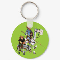 DON QUIJOTE, SANCHO,...- Llavero-Cervantes keychains by QUIXOTEdotTV DON QUIJOTE, SANCHO,...- Llavero-Cervantes keychains