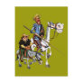 DON QUIJOTE, SANCHO, ROCINANTE y RUCIO - Cervantes Postcard DON QUIJOTE, SANCHO, ROCINANTE y RUCIO - Cervantes Postcard