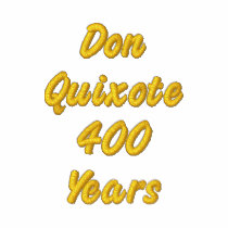 DON QUIXOTE-400 Years- Embroidery Signed bordado embroidered shirts
