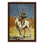 Don Quixote And Sancho Panza By Daumier Honoré (Be Greeting Cards