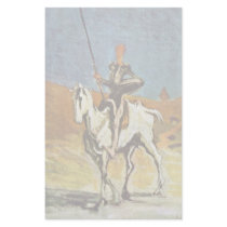 Don Quixote And Sancho Panza By Daumier Honoré (Be Stationery Design