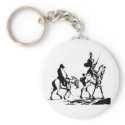 Don Quixote and Sancho Panza keychains