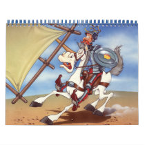 DON QUIXOTE - Animation Backgrounds Wall Calendar
