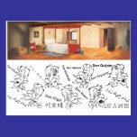 DON QUIXOTE- Cartoon animation Background (1979) postcards