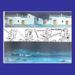 DON QUIXOTE- Cartoon animation Background (1979) postcards