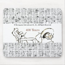 DON QUIXOTE - COMIC DESIGN - 400 Years - Cervantes mousepads