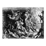 Don Quixote Dreaming Post Card
