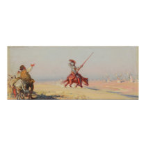 Don Quixote fight of the windmills posters