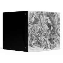 Don Quixote fighting the puppets Binder