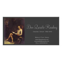Don Quixote Reading Photo Cards