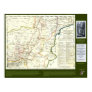 Don Quixote Route Map - Cervantes Print Don Quixote Route Map - Cervantes Print