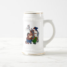 DON QUIXOTE' s FRIENDS - 400 years -Cervantes taza Coffee Mug