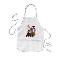 DON QUIXOTE 's FRIENDS SANCHO, ROCINANTE, RUCIO... Apron