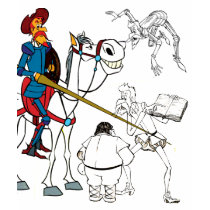 DON QUIXOTE - T-shirt - Cervantes - Camiseta by QUIXOTEdotTV DON QUIXOTE - T-shirt - Cervantes - Camiseta