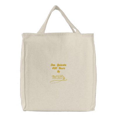 DON QUIXOTE - Tote Bag-400 Years, Cervantes by QUIXOTEdotTV