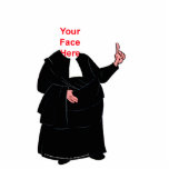 DON QUIXOTE's FRIEND, THE CURATE EL CURA Templates Cut Out