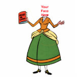 DON QUIXOTE'S NIECE-SOBRINA Template Photo Cutouts
