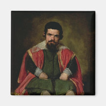 Don Sebastian de Morra, c.1643-44 Fridge Magnets