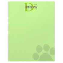 Don Sphynx Cat Monogram Design Customized Letterhead