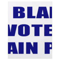 Don;t Blame Me I Voted McCain Palin Flyers