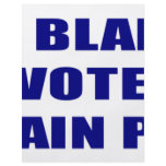 Don;t Blame Me I Voted McCain Palin Flyers