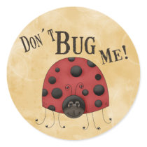 Don´t Bug Me stickers
