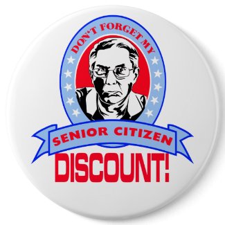 Don’t Forget My Senior Citizen Discount Gift Items Button