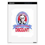 Don’t Forget My Senior Citizen Discount Gift Items iPad 2 Skins