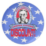 Don’t Forget My Senior Citizen Discount Plate