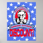 Don’t Forget My Senior Citizen Discount Poster