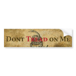 Don’t Tread on Me bumper stickers