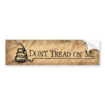 Don’t Tread on Me bumper stickers