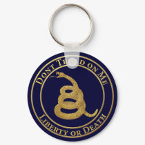 Don’t Tread on Me keychains by reflexart Don’t Tread on Me keychains
