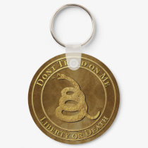 Don’t Tread on Me keychains by reflexart Don’t Tread on Me keychains