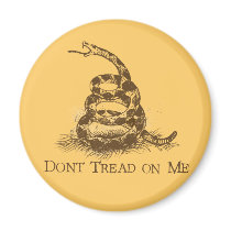 Don’t Tread on Me magnets by reflexart Don’t Tread on Me magnets
