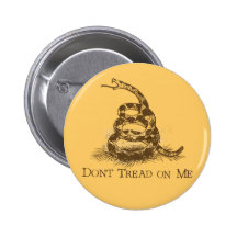 Don’t Tread on Me Pinback Buttons