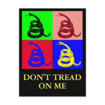 Don’t Tread on Me postcards
