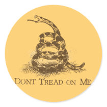 Don’t Tread on Me stickers