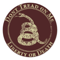 Don’t Tread on Me stickers