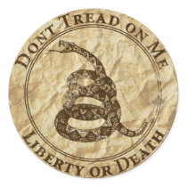 Don’t Tread on Me stickers